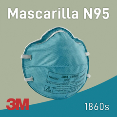 3M - Respirador contra partículas 1860N / 1860S - N95 - comprar online