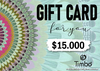 GIFT CARD $ 15.000