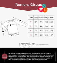 REMERA MANGA RAGLAN CIRCUS KIDS AEREO - tienda online