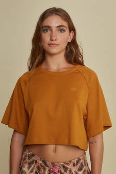 REMERA ANTO RIB OCRE - comprar online