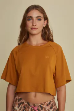 REMERA ANTO RIB OCRE - comprar online