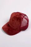 GORRA TRUCKER PLUSH BORDO