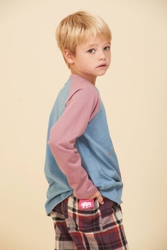 REMERA MANGA RAGLAN CIRCUS KIDS AEREO en internet