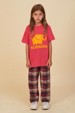 REMERA ELEFANTE KIDS FUCSIA - comprar online