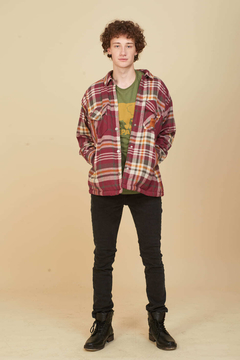 SOBRECAMISA CUADROS BORDO