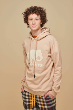 BUZO CAPUCHA ELEPANTS NUDE