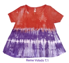 Remera manga corta volado - Iguazú Timbó arte
