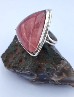 Anillo de plata Rodocrosita Ortiz - comprar online