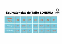 SANDALIA BOHEMIA JANIS - Iguazú Timbó arte