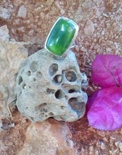 ANILLO DE PLATA Y JADE