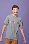 REMERA HEY ELEPANTS GRIS MELANGE