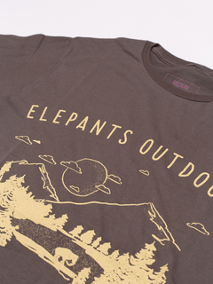Remera Outdoors Gris Topo en internet