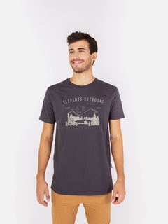 Remera Outdoors Gris Topo - tienda online