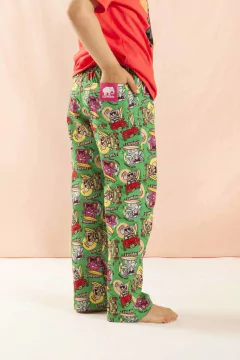 PANTALON ESTAMPADO BOOGIE LIVIANO KIDS en internet