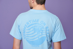 REMERA BEACH CELESTE - Iguazú Timbó arte