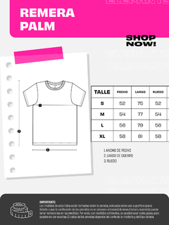 REMERA ELEPANTS PALM GRIS MELANGE - comprar online