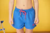 TRAJE DE BAÑO LISO KIDS AZUL