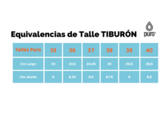 ZAPATILLA TIBURON TSUNAMI - tienda online