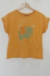 REMERA UNICORNIO KIDS CARAMELO