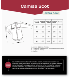 CAMISA SCOT CUADROS VIYELA CAMEL 713 - tienda online