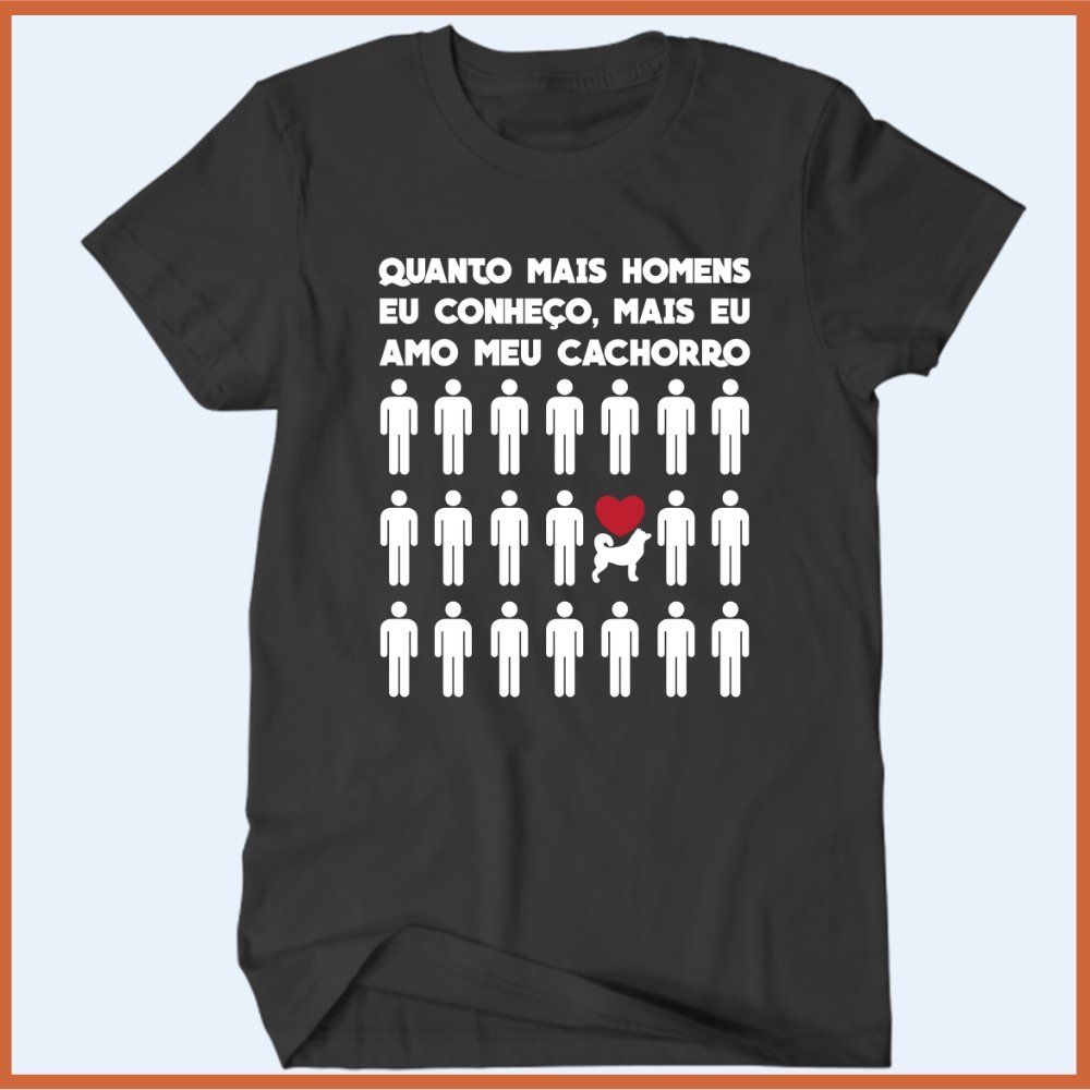 camiseta de cachorro