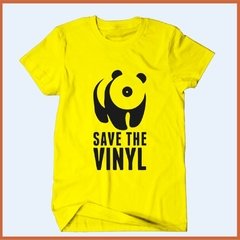 Camiseta Save the vinyl - Salve o vinil na internet
