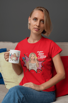 Camiseta + Caneca Melhor Mãe na internet