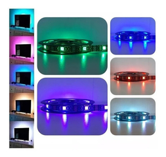 Imagen de Tira Led Rgb 5050, Conexión Usb 2mts - Tv Smart/Pc
