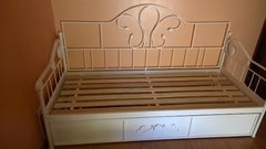Diván Cama Doble De Hierro Modelo Opus - tienda online