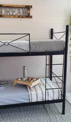 CAMA SUPERPUESTA MODELO ROMANO - El Mundo del Hierro