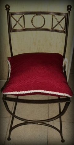 Silla De Hierro Modelo Romano - El Mundo del Hierro