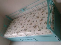 Diván Cama Doble En Hierro Forjado en internet