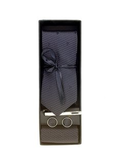 CORBATA, PAÑUELO Y GEMELO