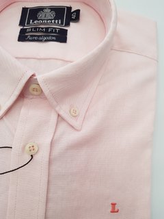 CAMISA OXFORD ROSA - comprar online