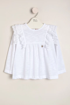 remera con puntilla avril art: 40141452