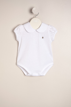 body de algodon con cuello euge art 41011408 - comprar online