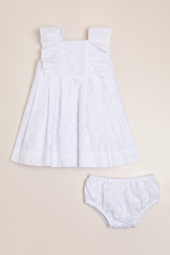 vestido de broderie bianca art 41061409 - comprar online