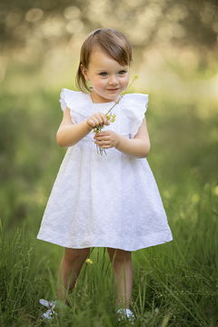 vestido de broderie bianca art 41061409