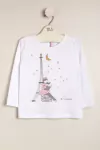 REMERA ESTAMPA TOUR EIFFEL ART E34141463
