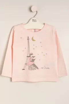 REMERA ESTAMPA TOUR EIFFEL ART E34141463