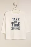 REMERA ESTAMPA TAKE YOUR T. E34142592