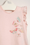 remera con alas estampada mariposas art: e39141451