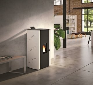 Estufa a pellet Palazzetti Malu 8KW en internet