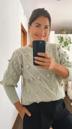 SWEATER IMPORTADO PELOTITAS - ABAKA