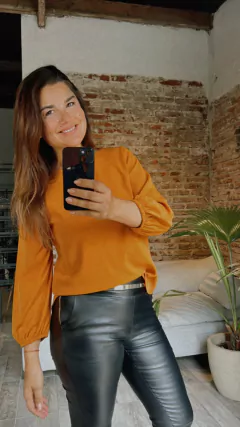 BLUSA DE SEDA