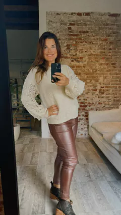 SWEATER MANGA POMPOM - tienda online