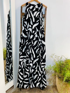 Imagen de VESTIDO LARGO POPLIN ESTAMPADO