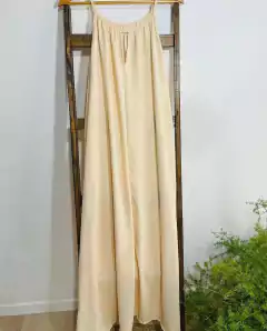VESTIDO LARGO DE CREPE - comprar online