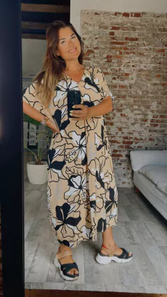 TÚNICA POPLIN ESTAMPADA