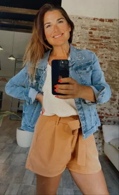CAMPERA DE JEAN TACHAS - comprar online